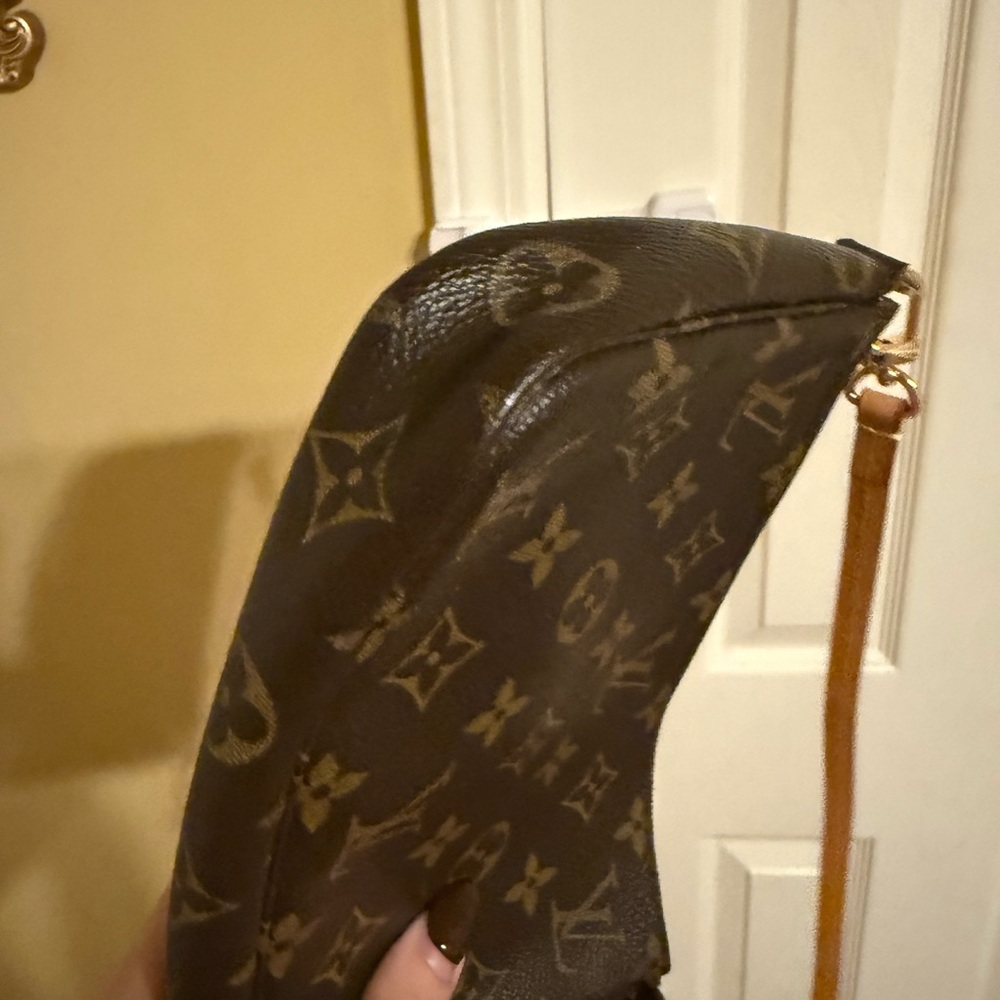 Louis Vuitton Dark Monogram Pochette Accessoires Purse - Picture 4 of 14